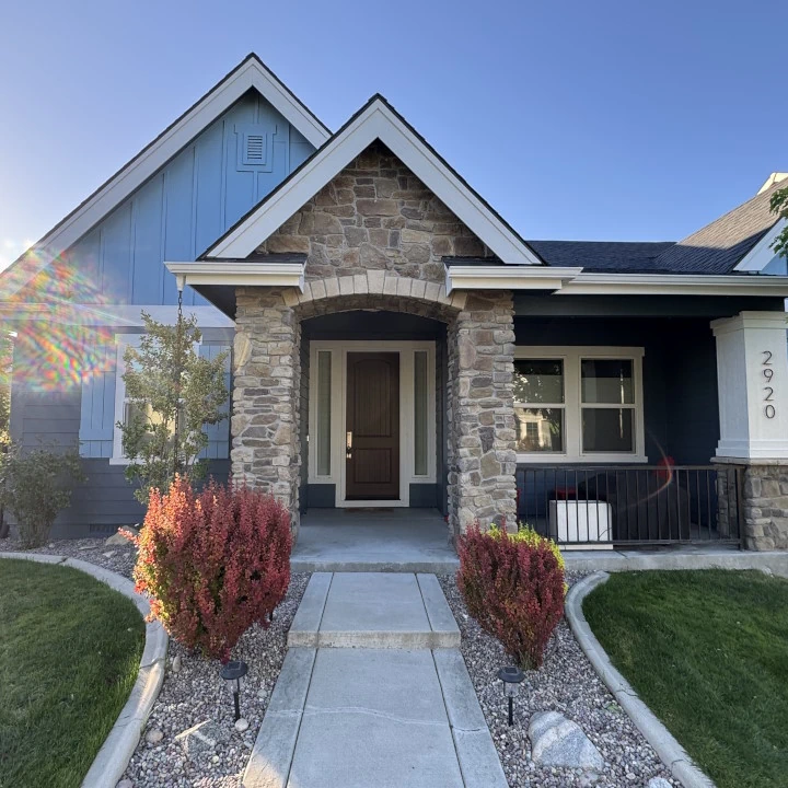 A beautiful duotone residential exterior paint job by JLS Painting